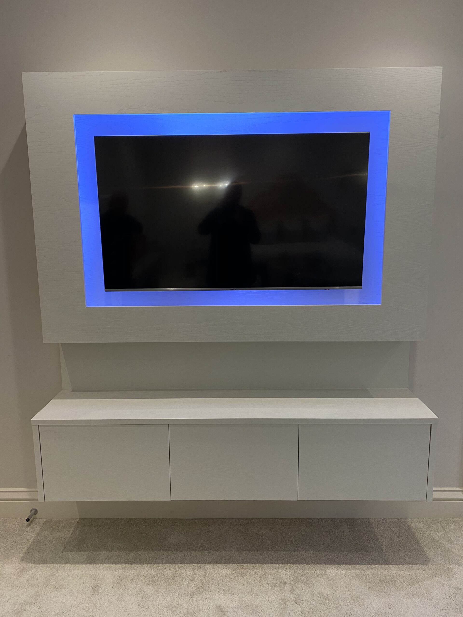 Bespoke TV cabinet - Creative Design and Build