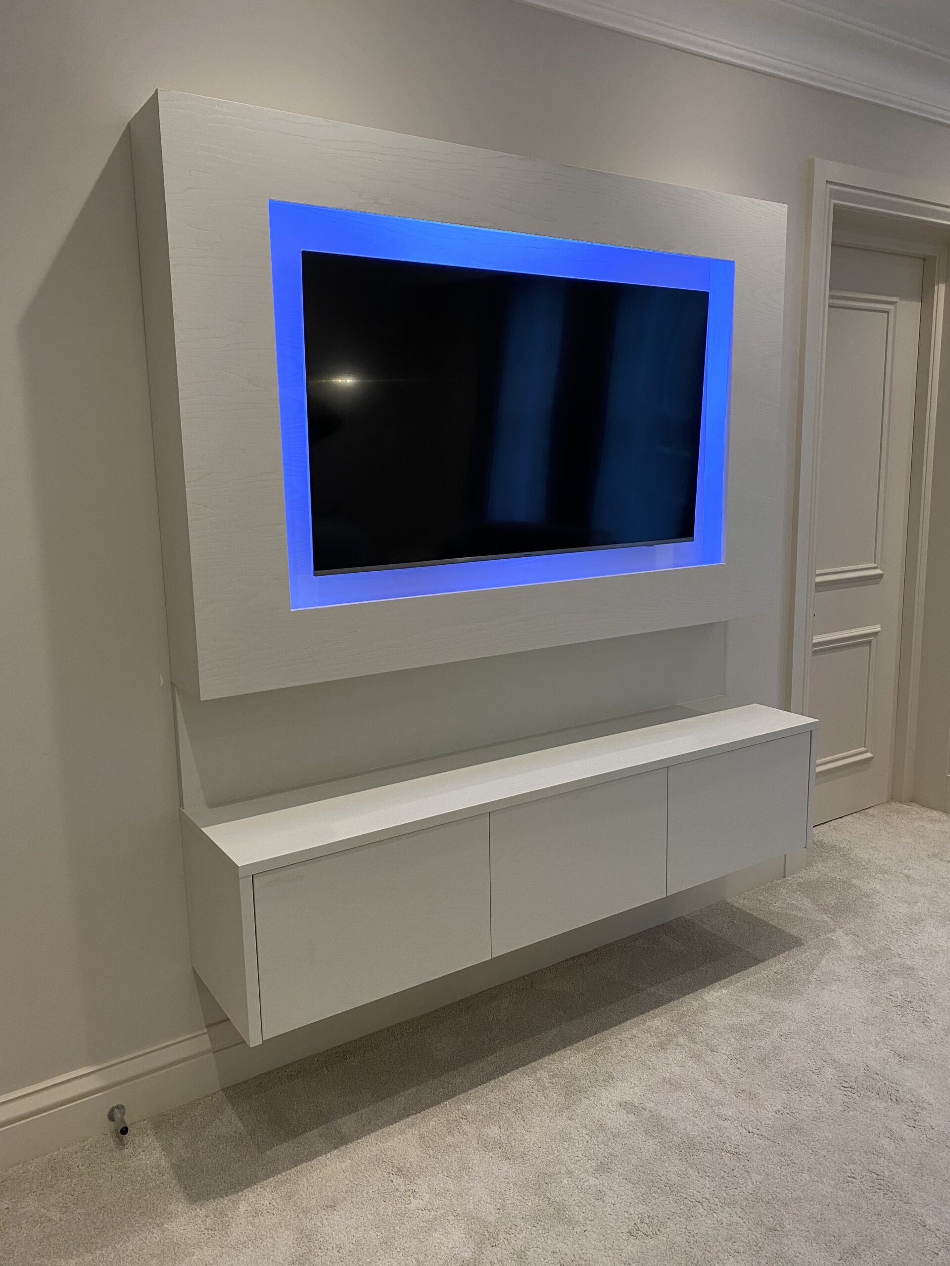 Bespoke TV cabinet - Creative Design and Build