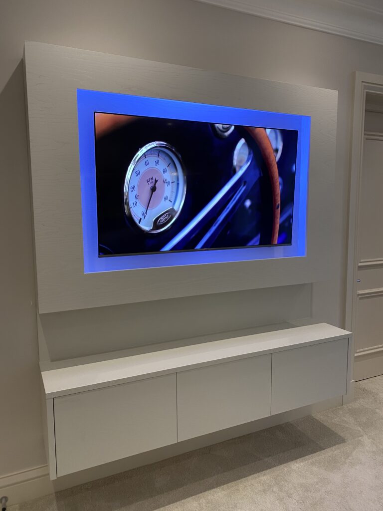Bespoke TV cabinet - Creative Design and Build