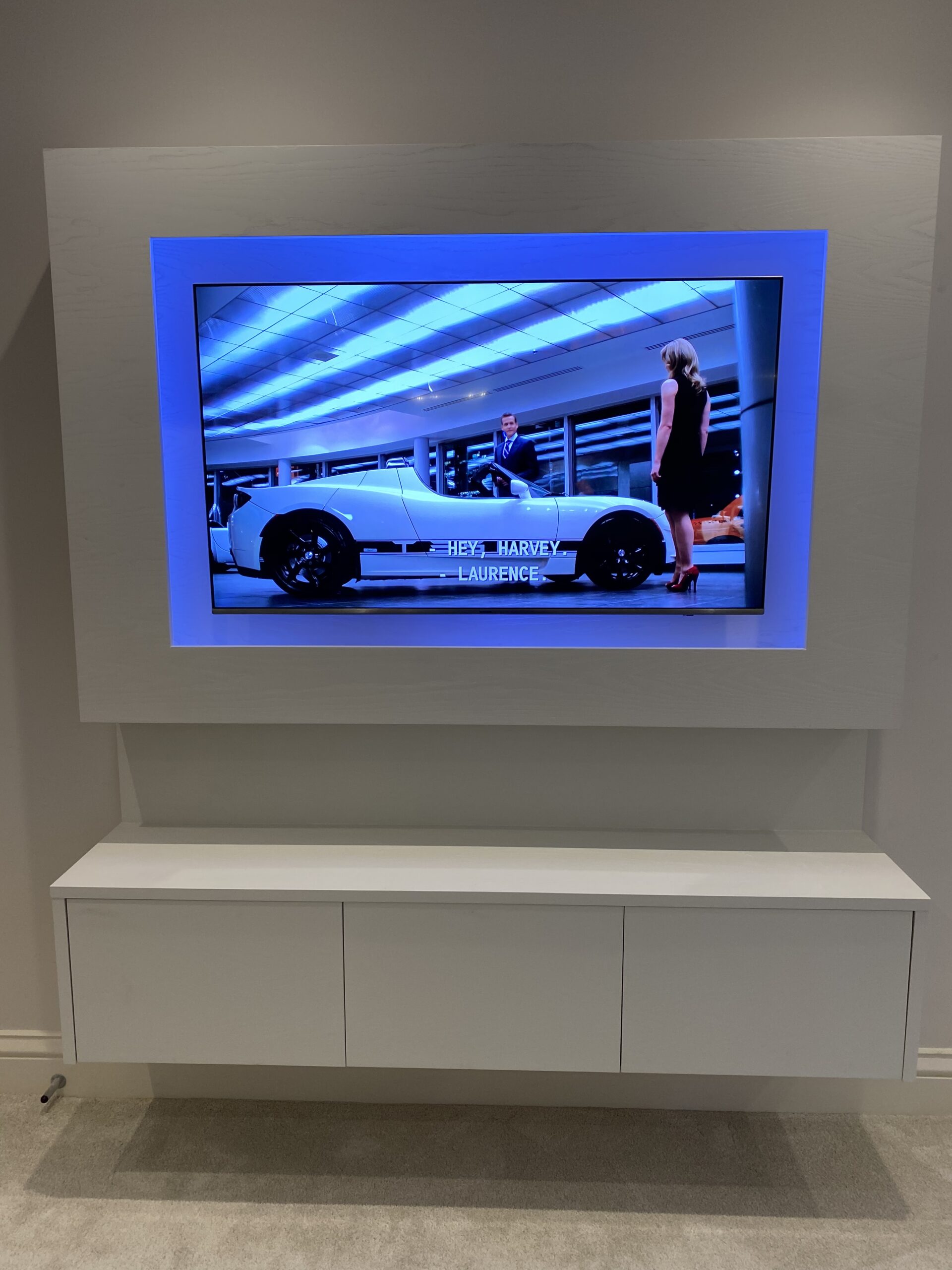 Bespoke TV cabinet - Creative Design and Build