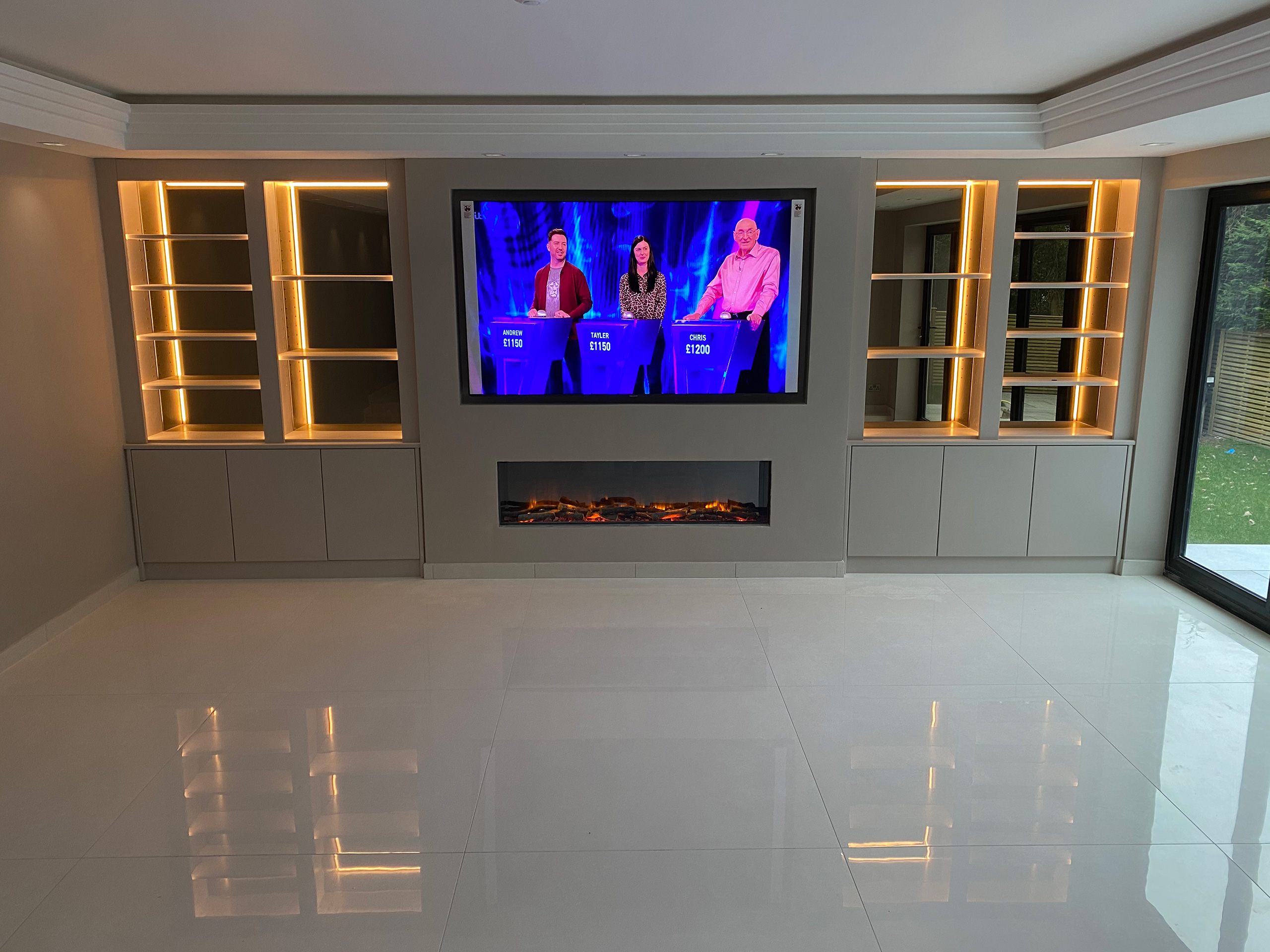 Bespoke TV cabinet - Creative Design and Build