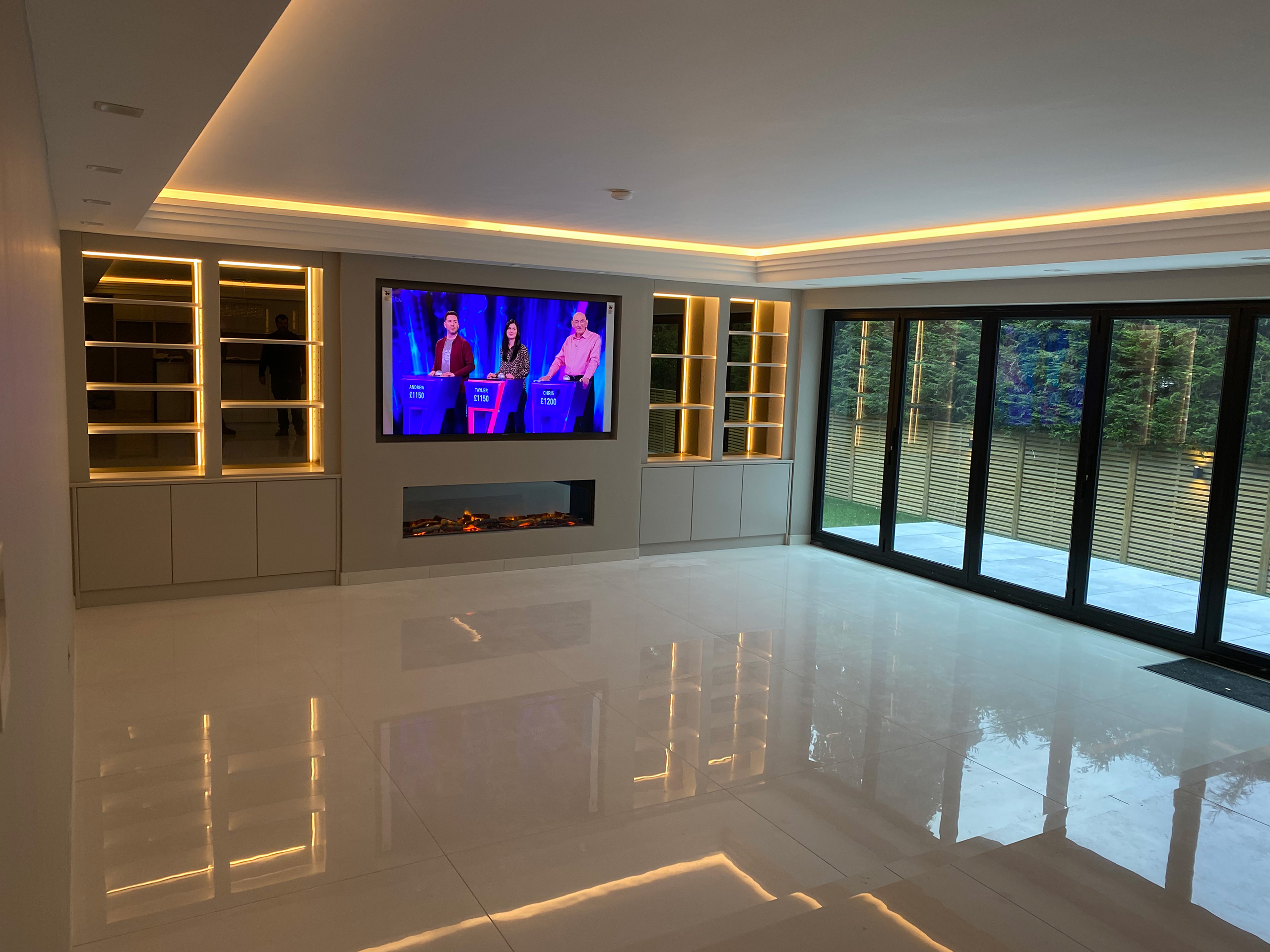 Bespoke TV cabinet - Creative Design and Build